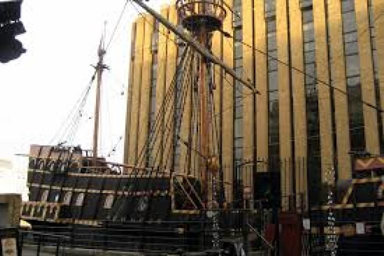 The Golden Hinde Sailing Ship