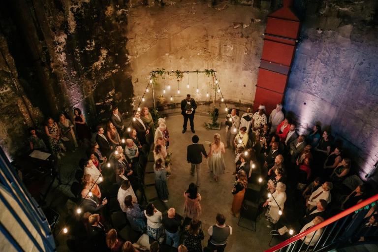 Wedding at the Brunel Museum