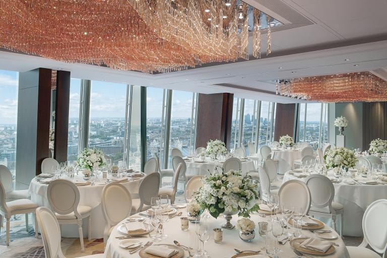 Wedding Banquet at the Shangri-La-Hotel at the Shard